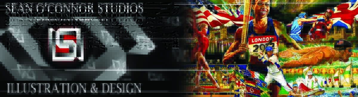 Sean O'Connor - Illustration, Graphic Design, Freelance Illustration, Sports, Editorial, Portraits, Nostalgia, Auto, Locomotives